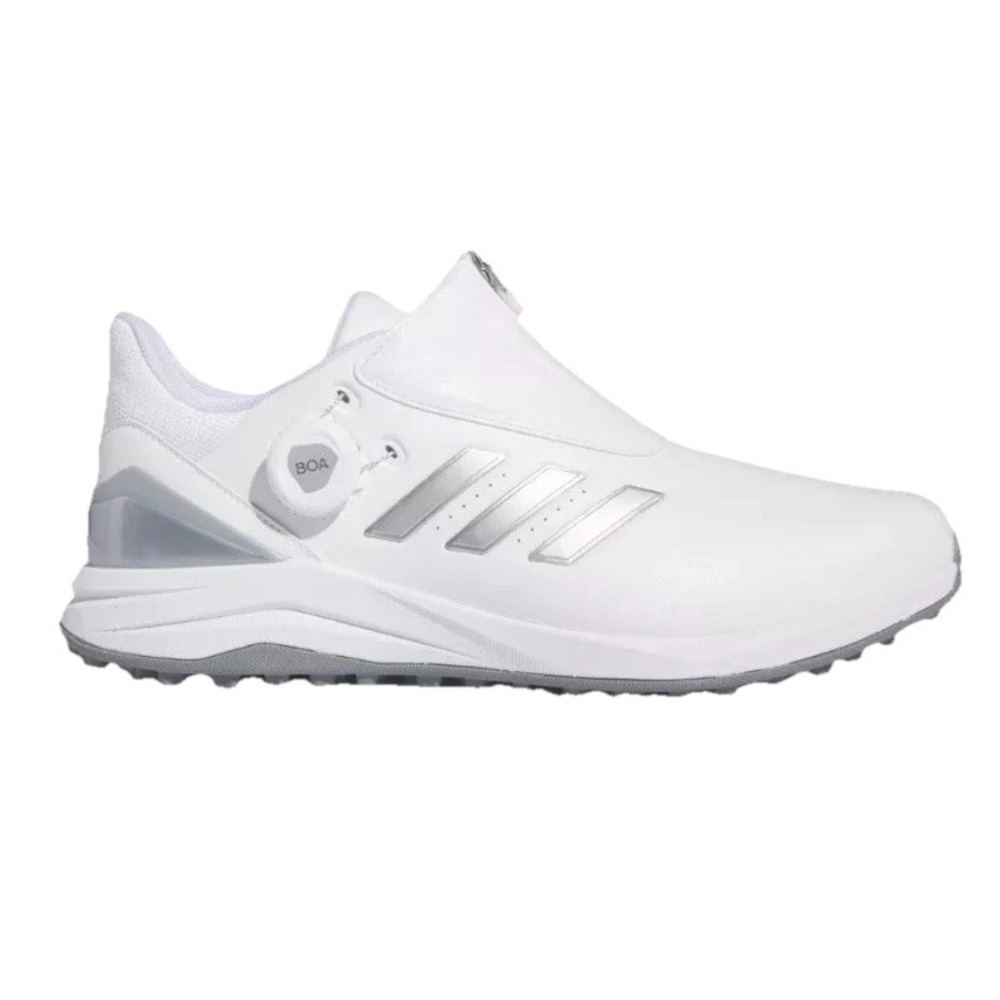 Adidas Solar Motion BOA 24 White Spikeless Golf Shoes Mens Size 12.5 F0284